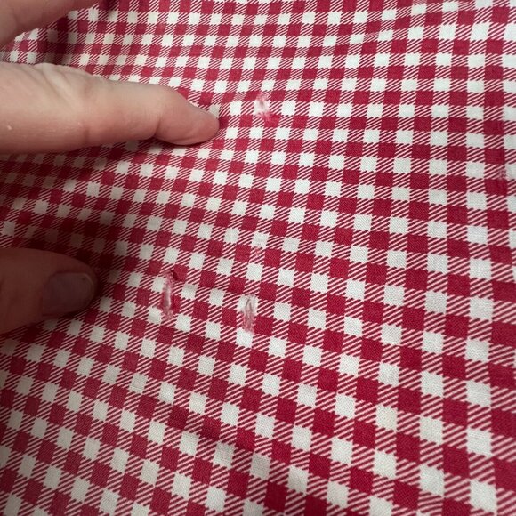 Vintage Charming Red and Cream Quilt - Picture 8 of 12